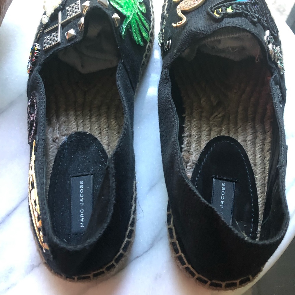 Marc Jacobs | Sienna Flats Espadrilles Black NEW - Picture 7 of 8
